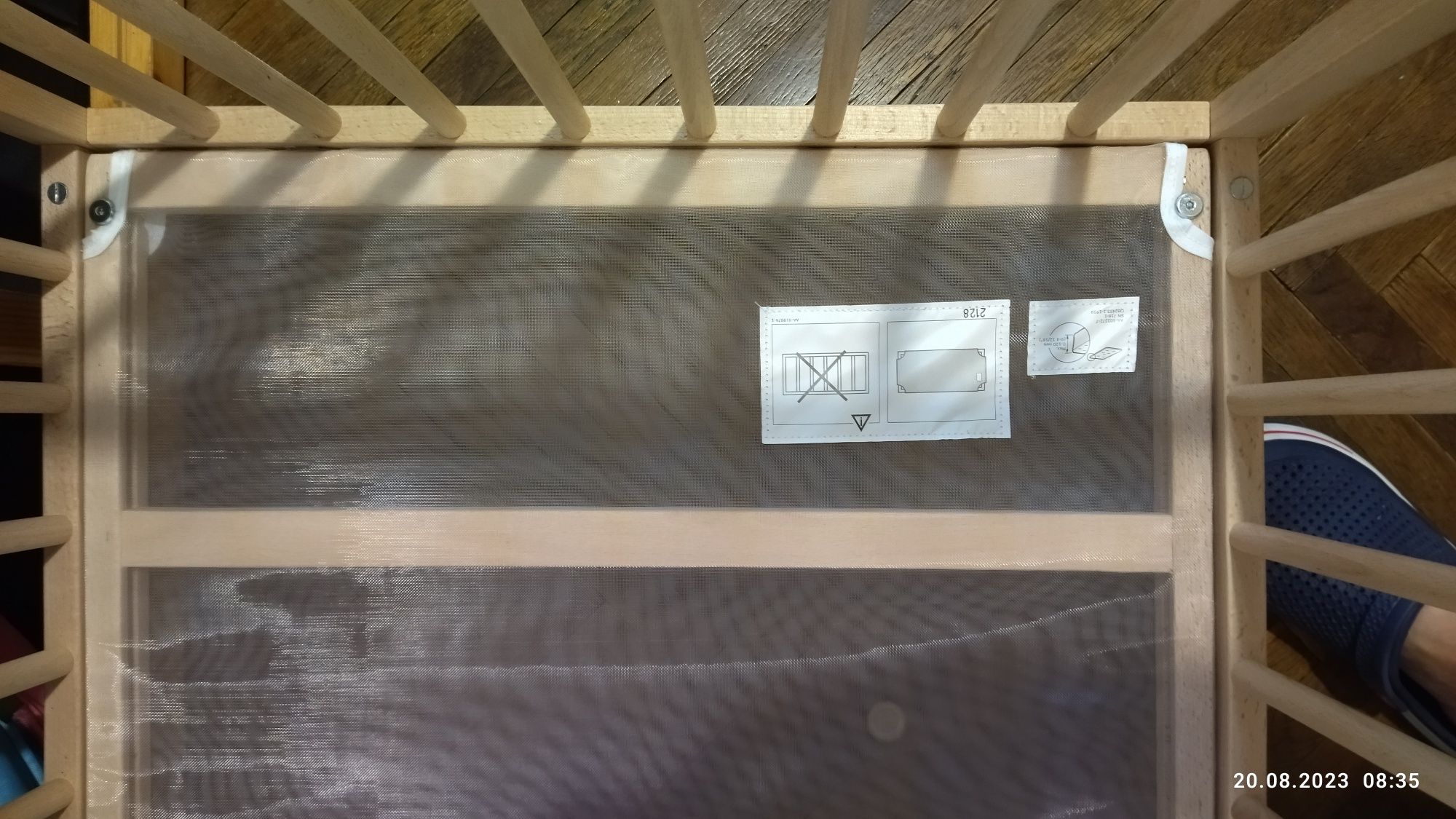 Ikea sniglar łóżeczko przebierak materac podkładka