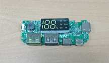 Плата модуль powerbank 18650 type С micro USB