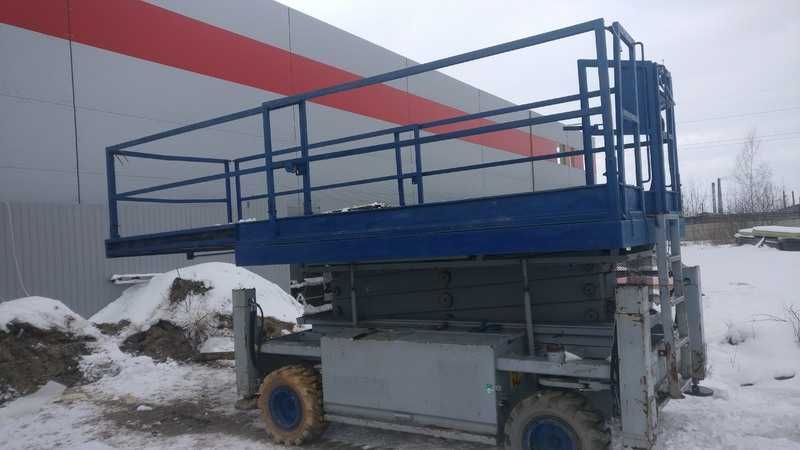 Ножничний підйомник 8-10 метрів. Оренда, прокат.