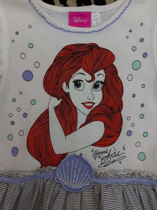 Vestido criança menina Verão Disney
