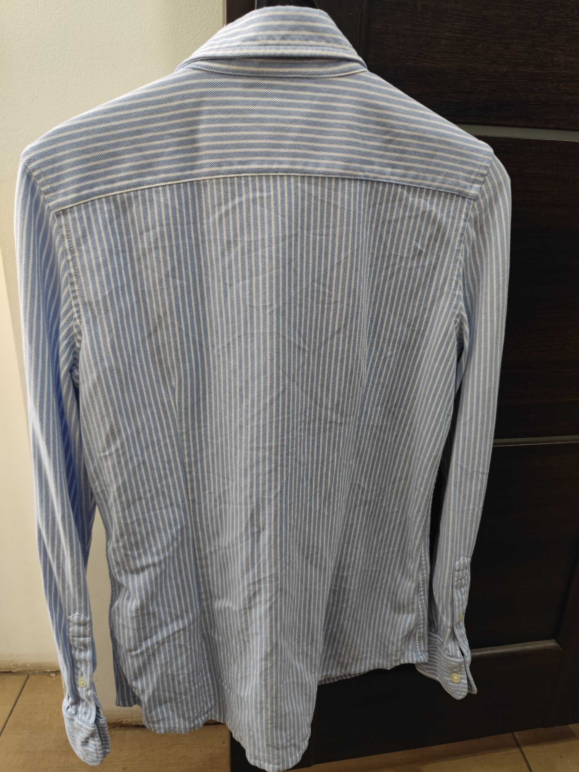 Женская рубашка Polo Ralph Lauren Fit Blue Striped Oxford (Л)