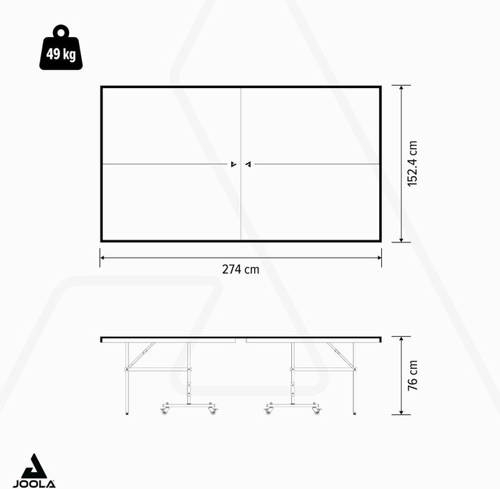 Stół do tenisa Joola Outdoor J100A 4 mm