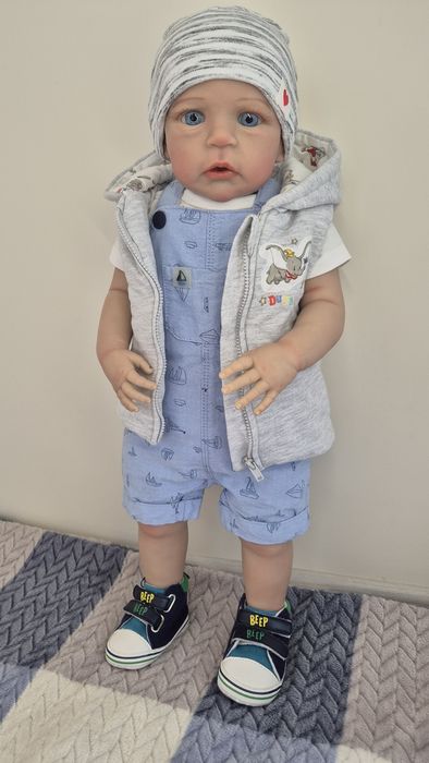 Кукла реборн мальчик лялька хлопчик 60 см