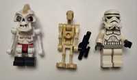 Lego Star Wars battle droid, Clone Trooper, Ninjago Nuckal