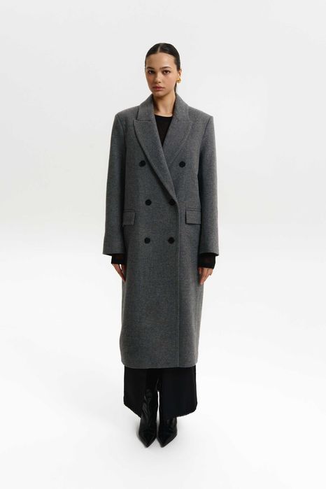 Пальто двобортне BAZHANE