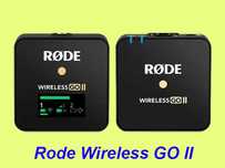 Мікрофонна система Rode Wireless Go II : передавач TX + приймач RX