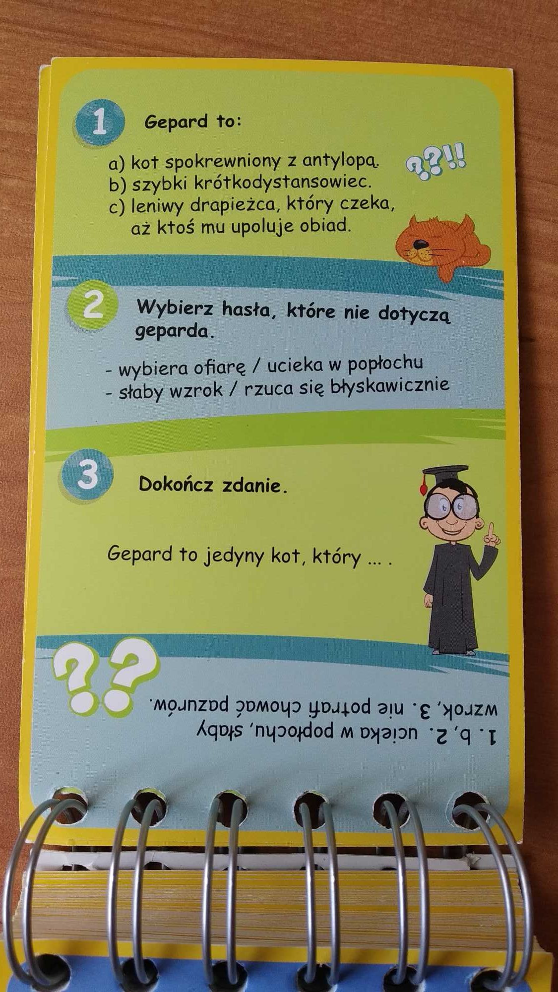 Quizy edukacyjne "Zwierzęta", "Język polski"