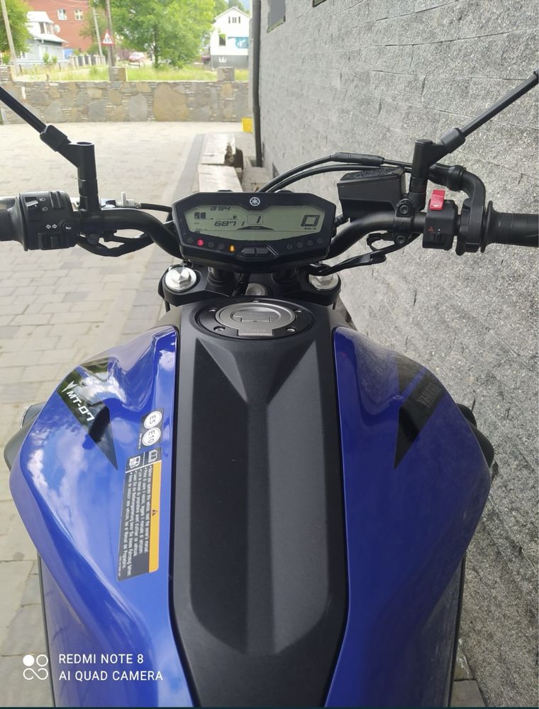 Yamaha mt-07 2019