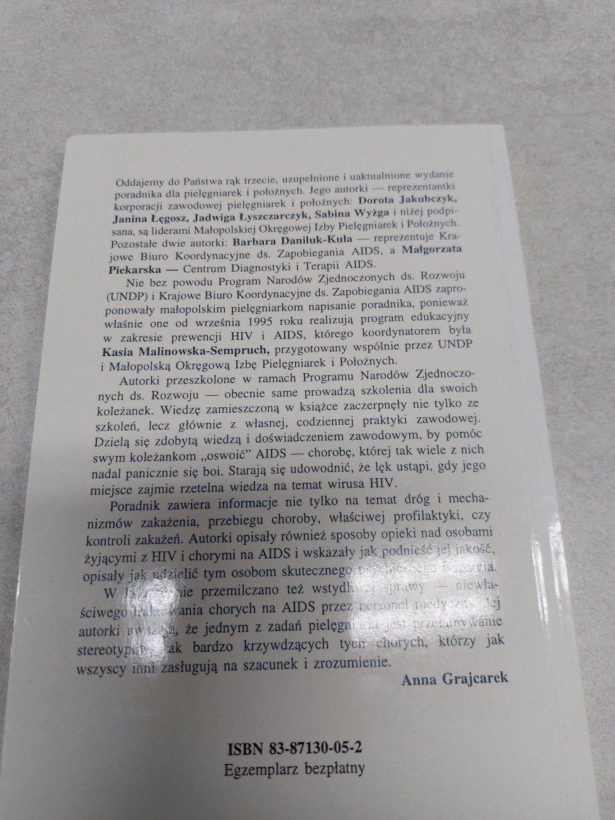 Aids. Jak zmniejszyć ryzyko zakażenia HIV w praktyce pielęgniarskiej