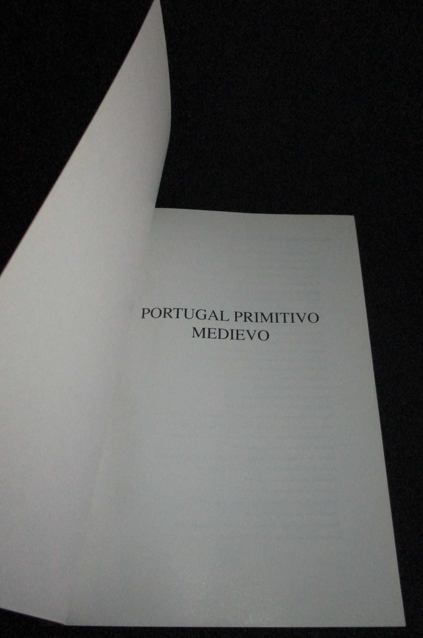 Livro Portugal Primitivo Medievo A. de Almeida Fernandes