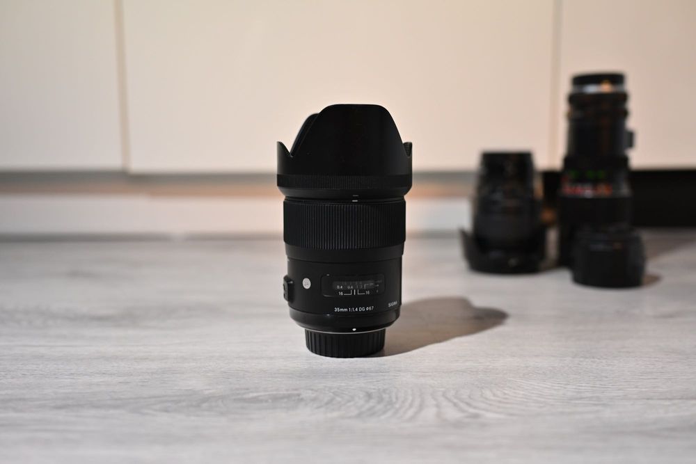 Sigma ART 35mm f/1.4 mocowanie Nikon