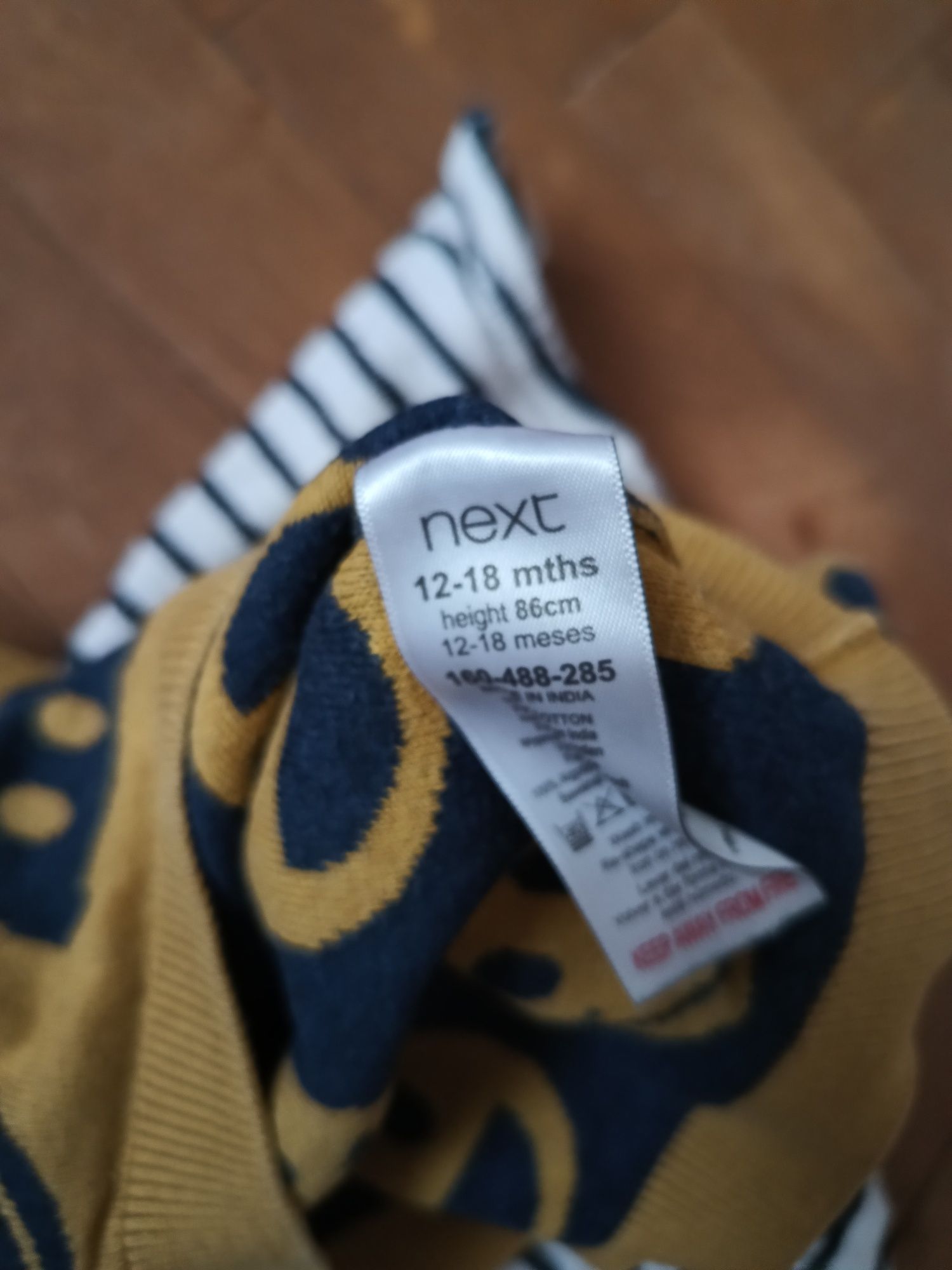 2 sweterki sweter paski Zara buzie next rozmiar 86