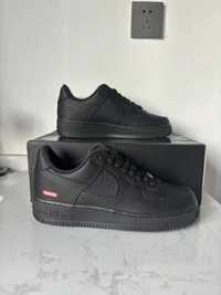 Nike Air Force 1 Low Supreme Black 43