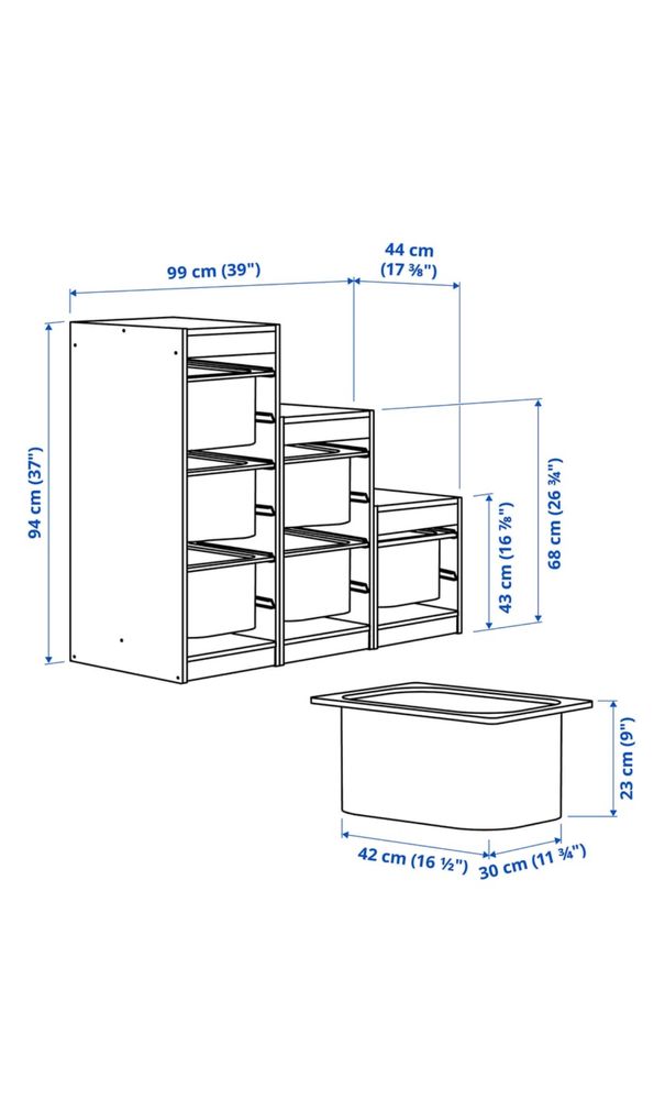 Móvel trofast ikea ofereço