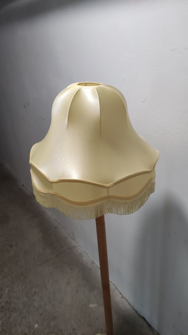Lampa podłogowa /stojąca/abażur.