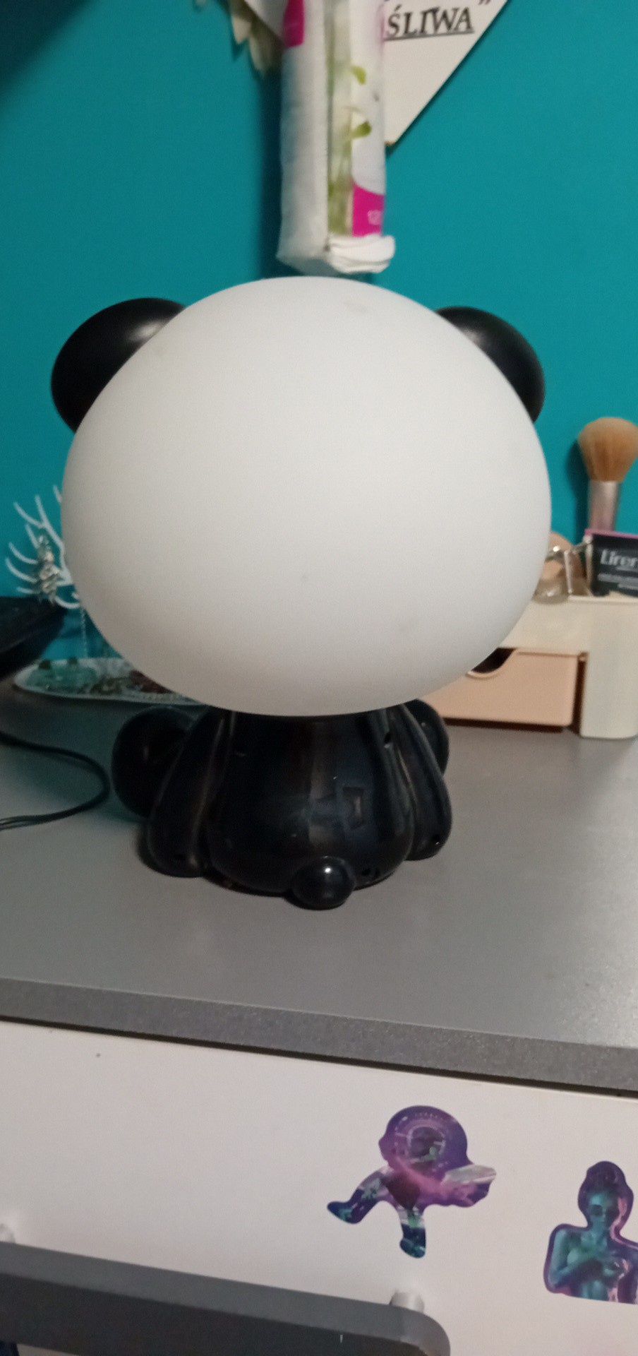 Lampka panda dotykowa podlaczana kablem USB