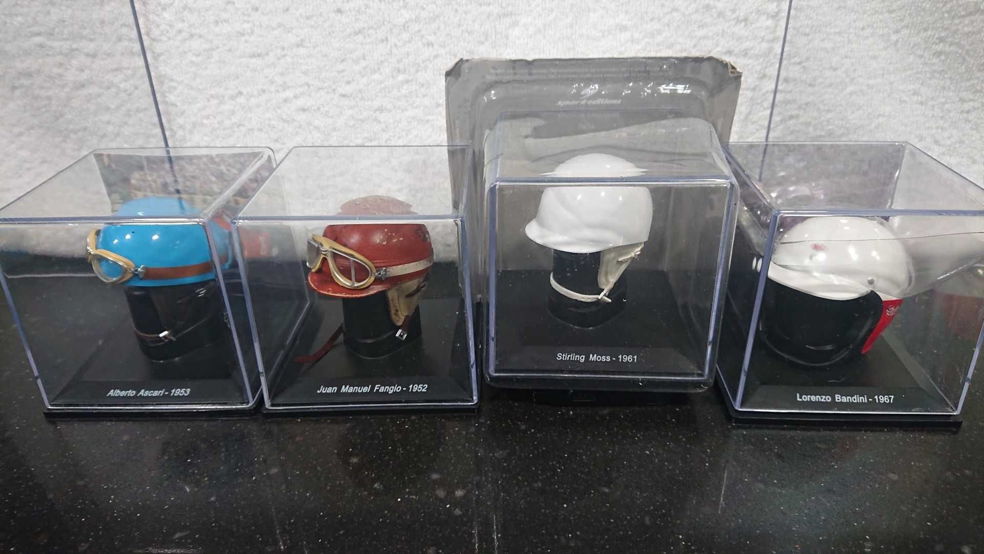35 Capacetes Pilotos F1 - SPARK (Escala 1/5)