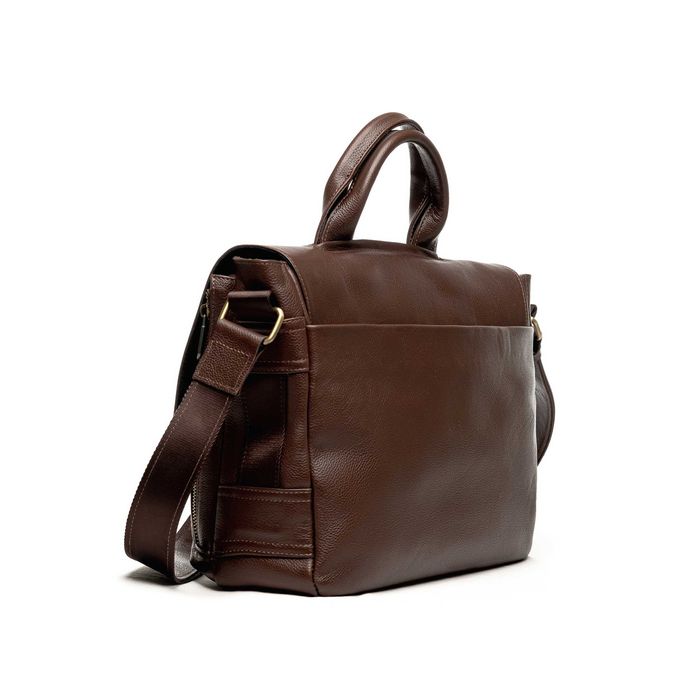 Мужской кожаный портфель / Портфель шкіряний класичний VS154