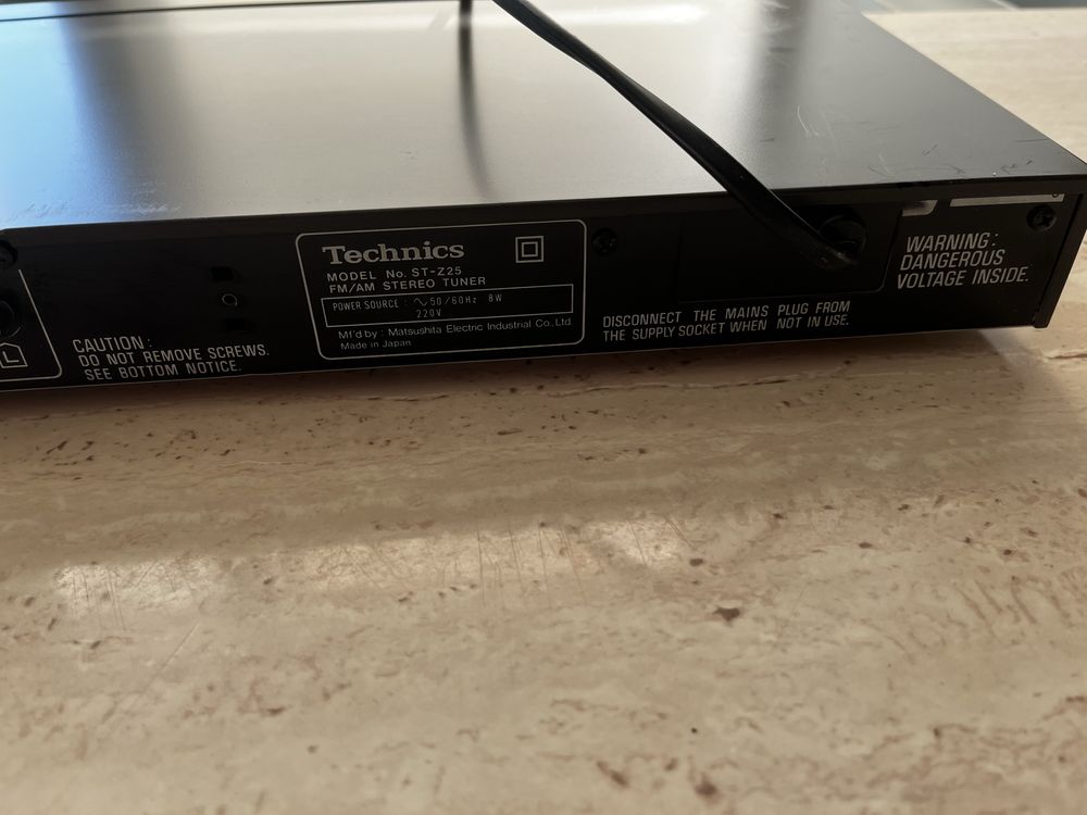 Technics tuner FM