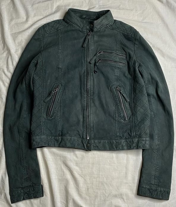 vintage avantgarde archive leather jacket phreshboyswag