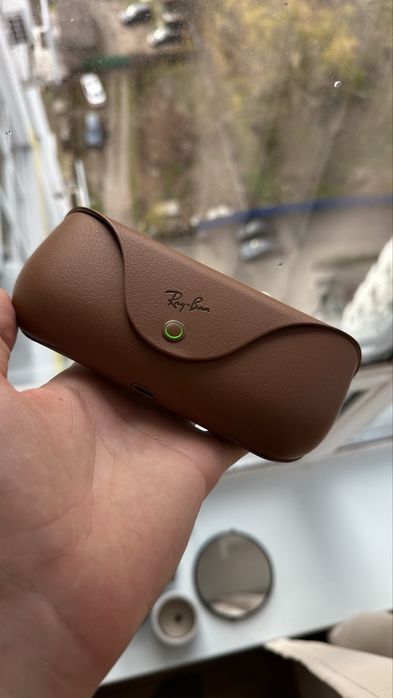 Ray-Ban Meta Wayfarer Large (52-54) Matte Black/Clear