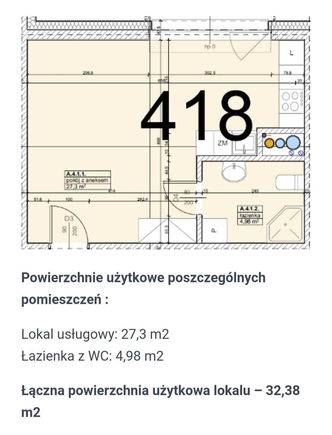 Kawalerka Reda City Szczecin apartament studio