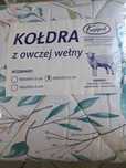 Kołdra z owczej wełny 220x200