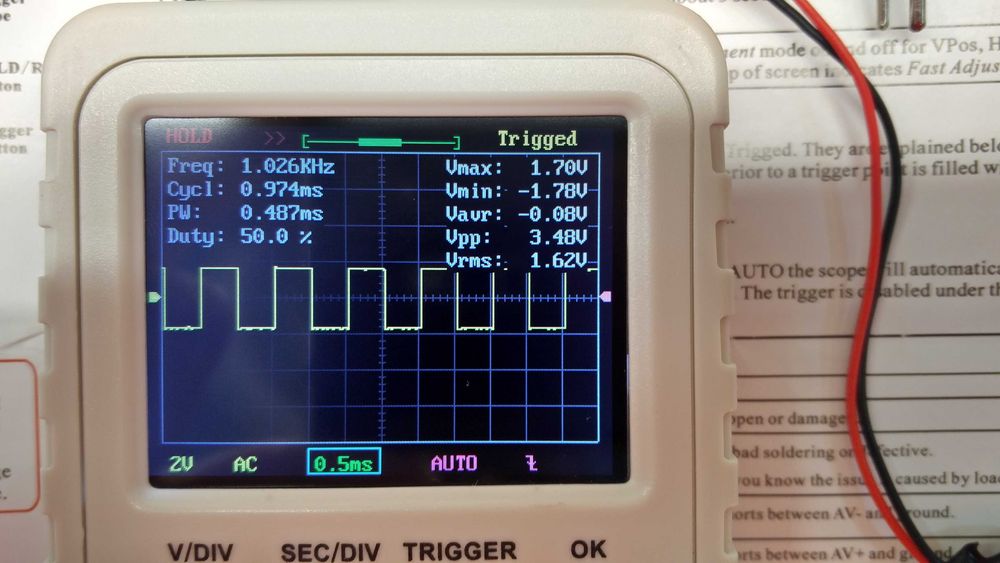 Osciloscopio Portatil DSO150 Reparação Equipamento