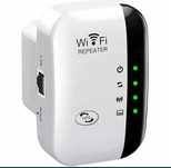 Wzmacniacz  Sygnału WI-FI REPEATER ACCESS POINT AP RJ45 300Mb/s 2,4GH