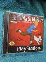 TinTin Destination Adventure PlayStation 1 ps1 psx