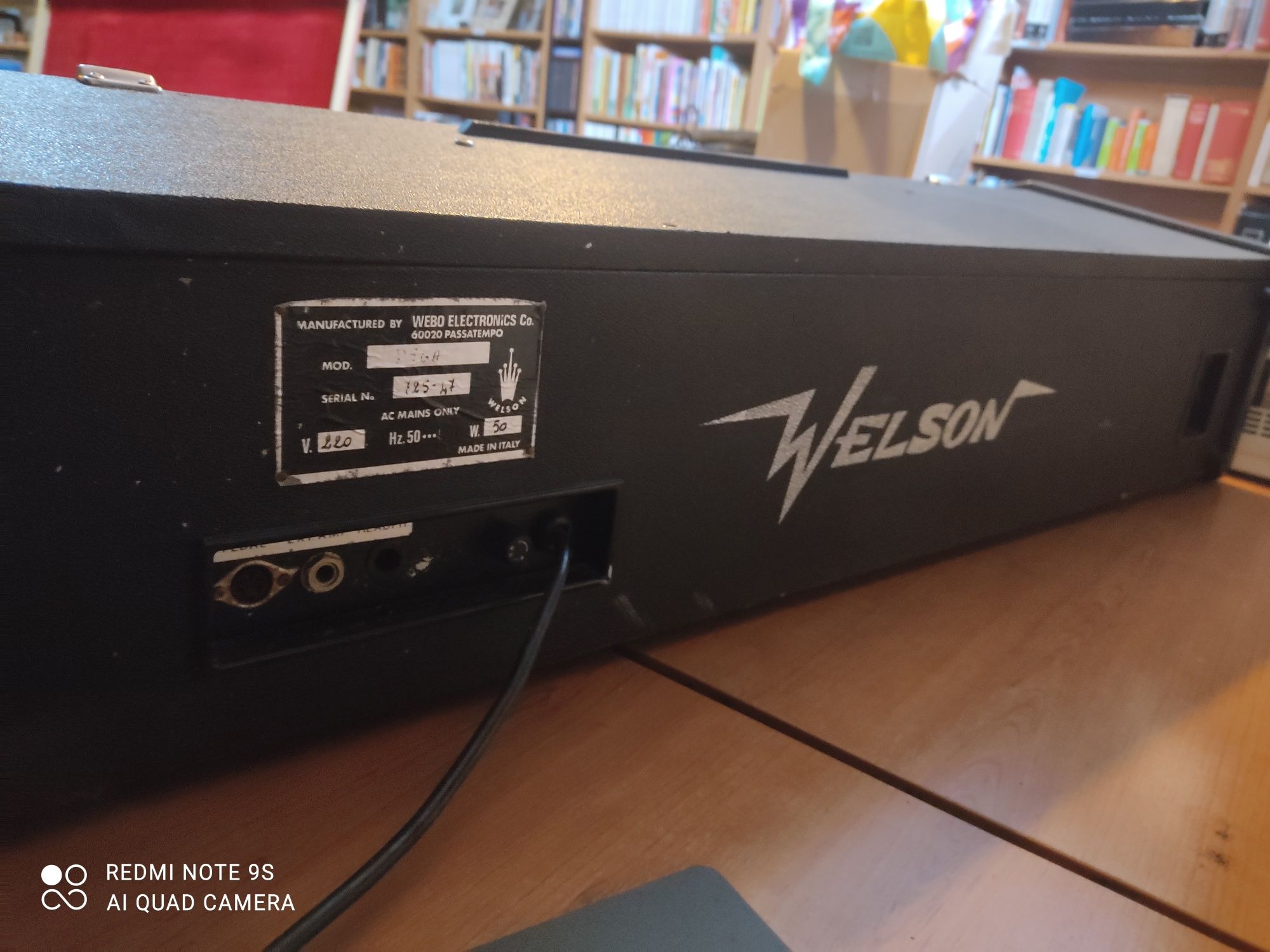 Welson órgão vintage