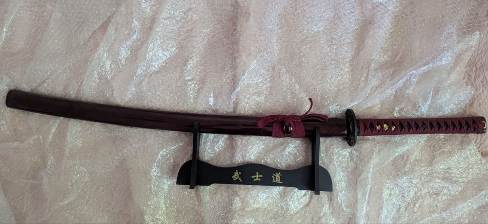 Самурайська катана (карбонова сталь)