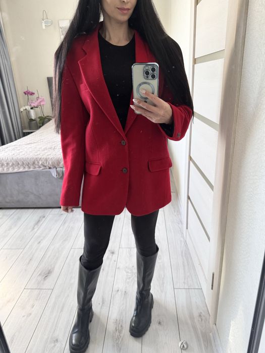 Шерстяний піджак пальто, підійде на с-м