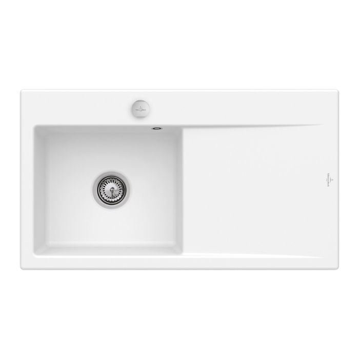 Nowy zlew ceramiczny Villeroy&Boch Subway Style 50 kolor stone white