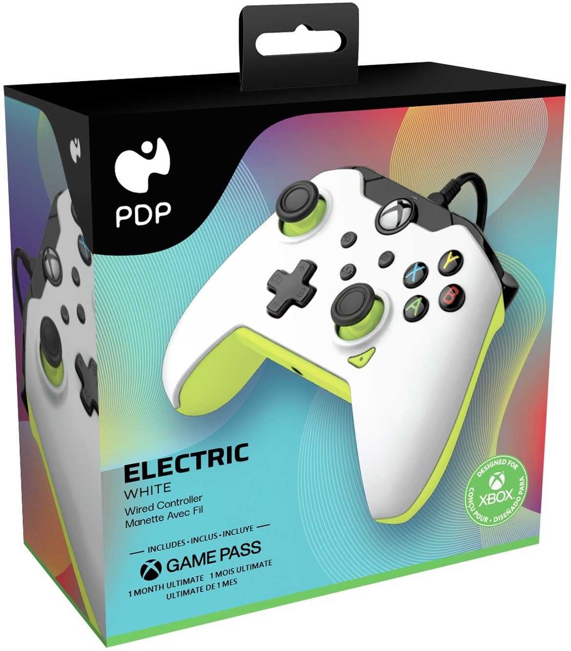 PDP Xbox Series Pad przewodowy Electric White - Xbox One