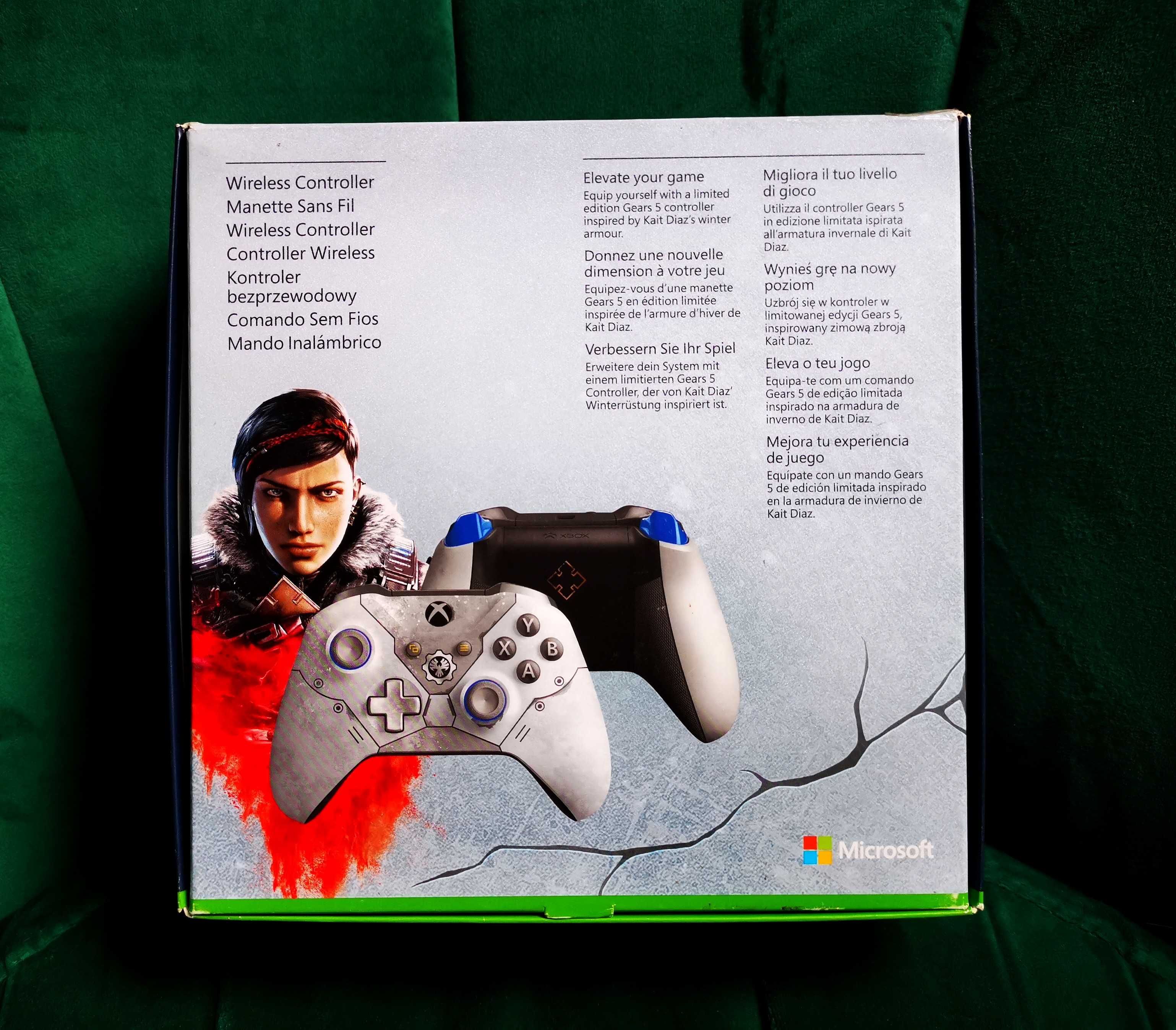 Limitowany Pad XBOX One GEARS 5 Nowy Okazja Kolekcjonerski