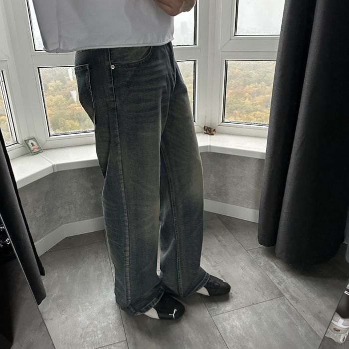 Straight boot cut fit jeans true religion opium прямі клеш реп джинст