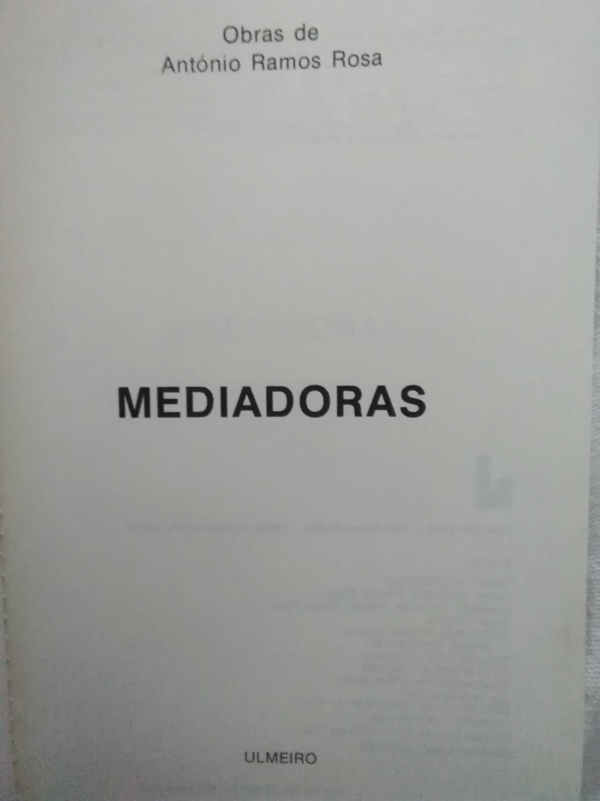 António Ramos Rosa - Mediadoras – 1ª edição