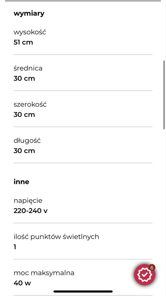 Lampa stołowa, home&you