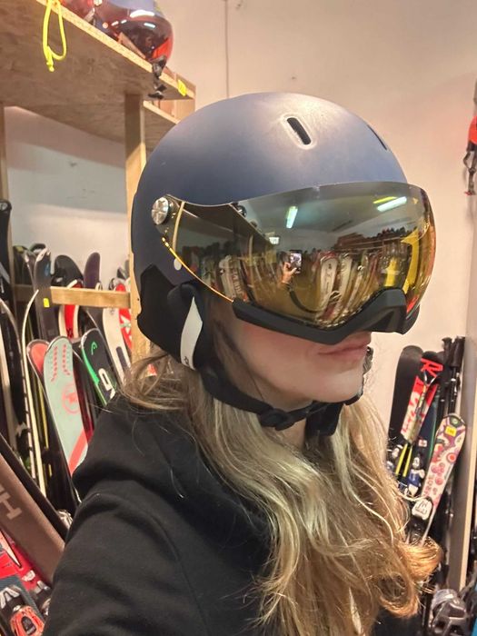 Kask narciarski dla dorosłych  z szybą- XL- Wedze/ Sklep-Serwis