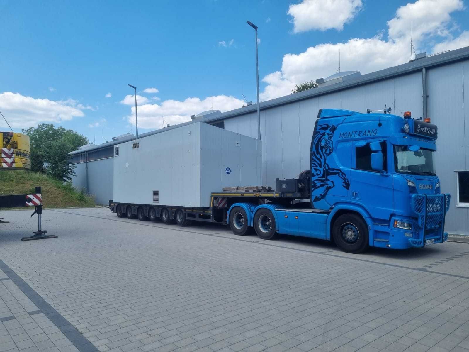 Wynajem kotlownia kontenerowa parowa LOOS 3200 kg/h pary para Kocioł