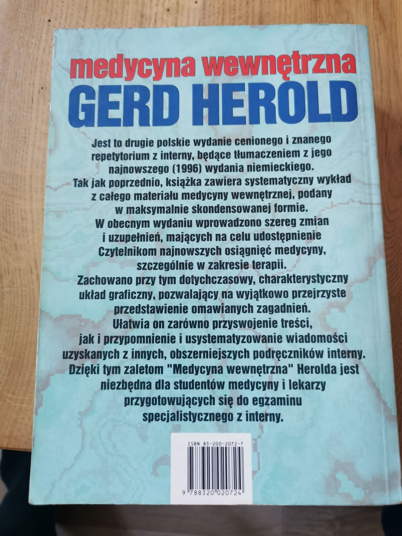 Medycyna wewnętrzna Gerd Herold repetytorium