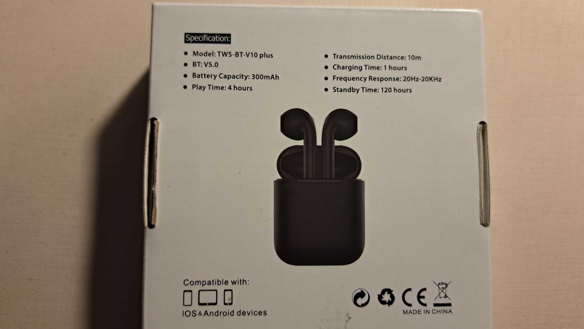 Słuchawki bezprzewodowe Onestyle TWS-BT-V10 plus