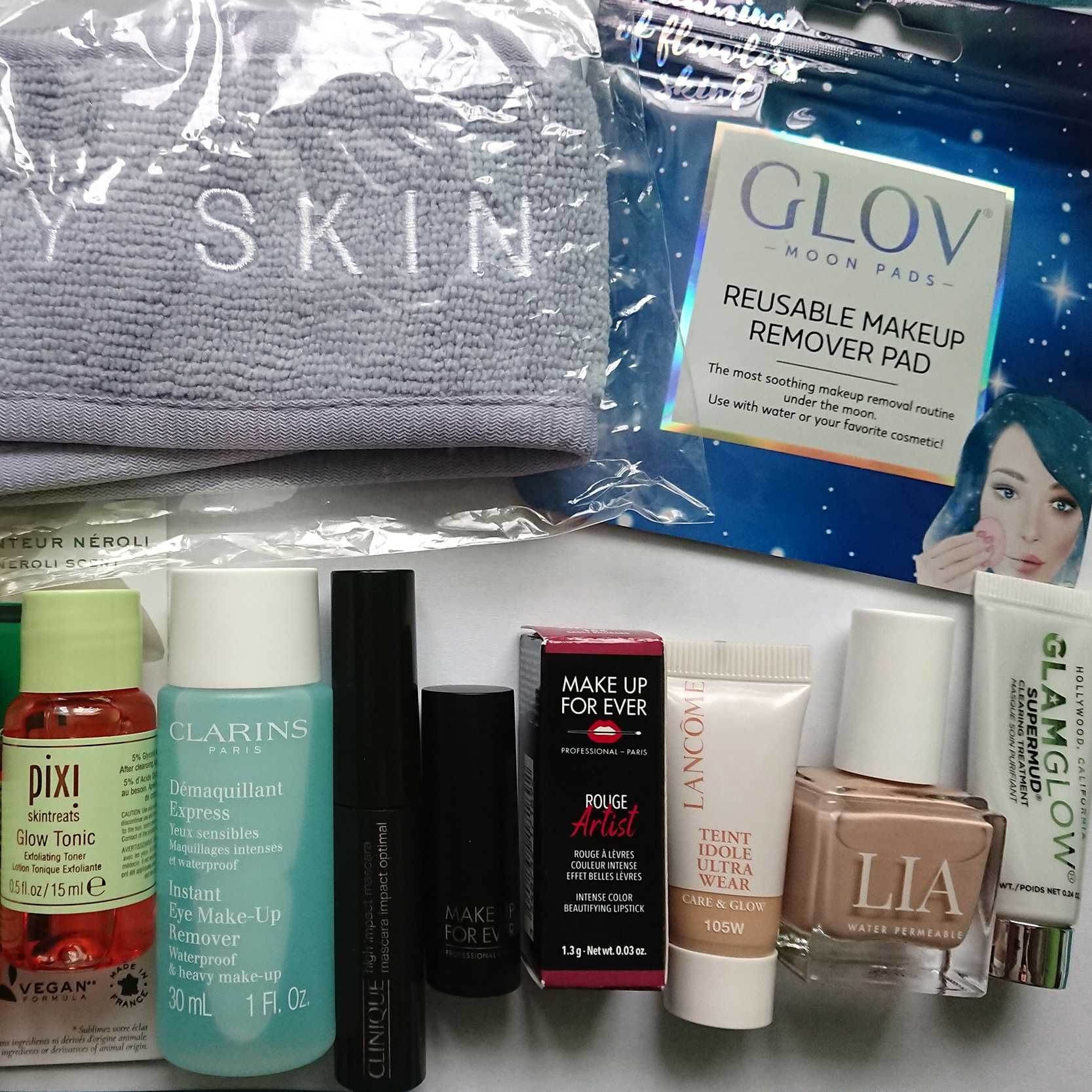 Zestaw: Clinique, Clarins, Lancome, Pixi, Fenty Skin