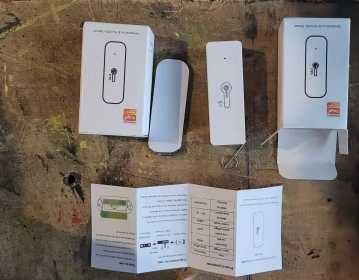 Nowy czujnik temperatury wilgotności WiFi na baterię sensor higrometr