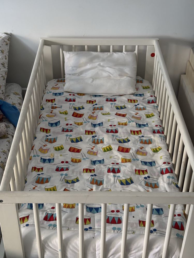 Berço de bebe com colchao