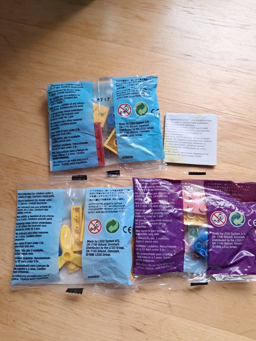 Lego 2137, 2138, 1778. 1996 r.