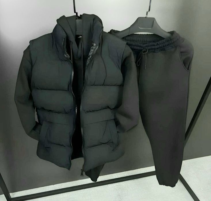 Мужской спортивный костюм тройка чоловічий спортивний костюм