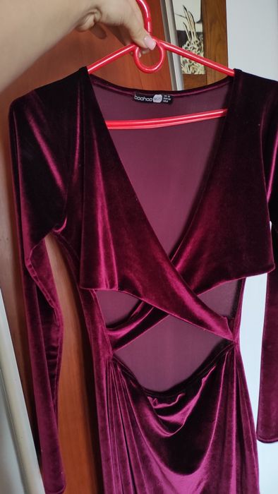 Вечірнє плаття , велюрове