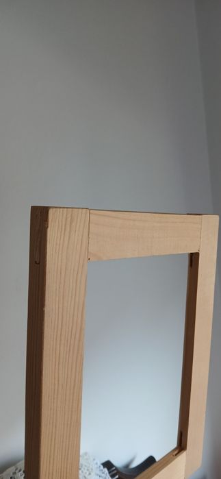 14 molduras de madeira de pinho para tela de pintura (máximo 27 cm)